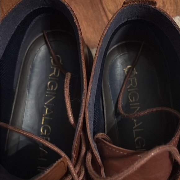 Cole Haan Original Grand Brown Leather Ankle Boots size 9.5 - Picture 3 of 8